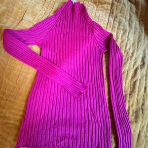 Sezane Charly Jumper Fuchsia Pink - Size S
